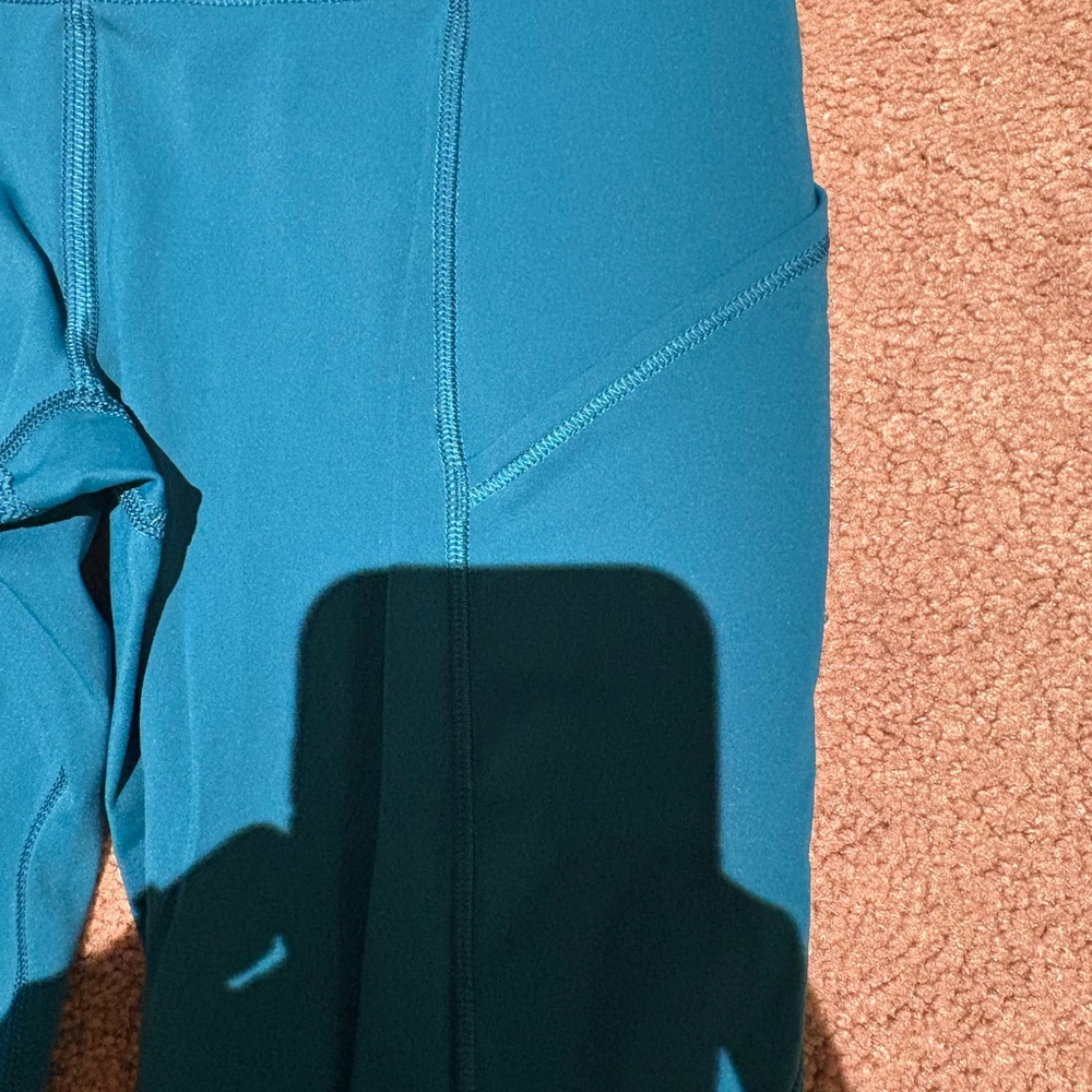 Lululemon Athletica Teal Leggings size 2 - Picture 4 of 6
